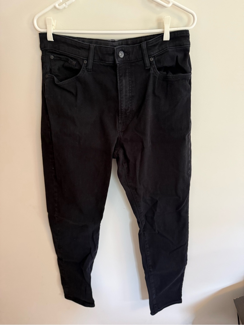 Uniqlo EZY Men's Black Stretch Jeans